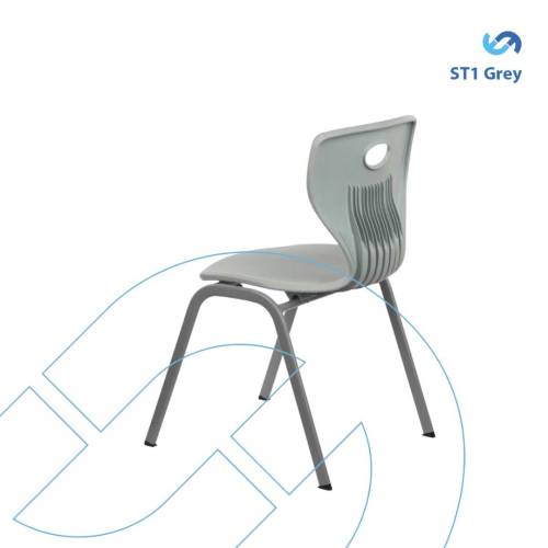 Стул кабинетный ST1 Gray, рис. 2